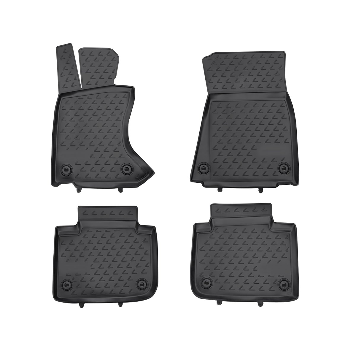 Lexus GS 350 Floor Mats - Omac - Rubber TPE - Black - '13-'20